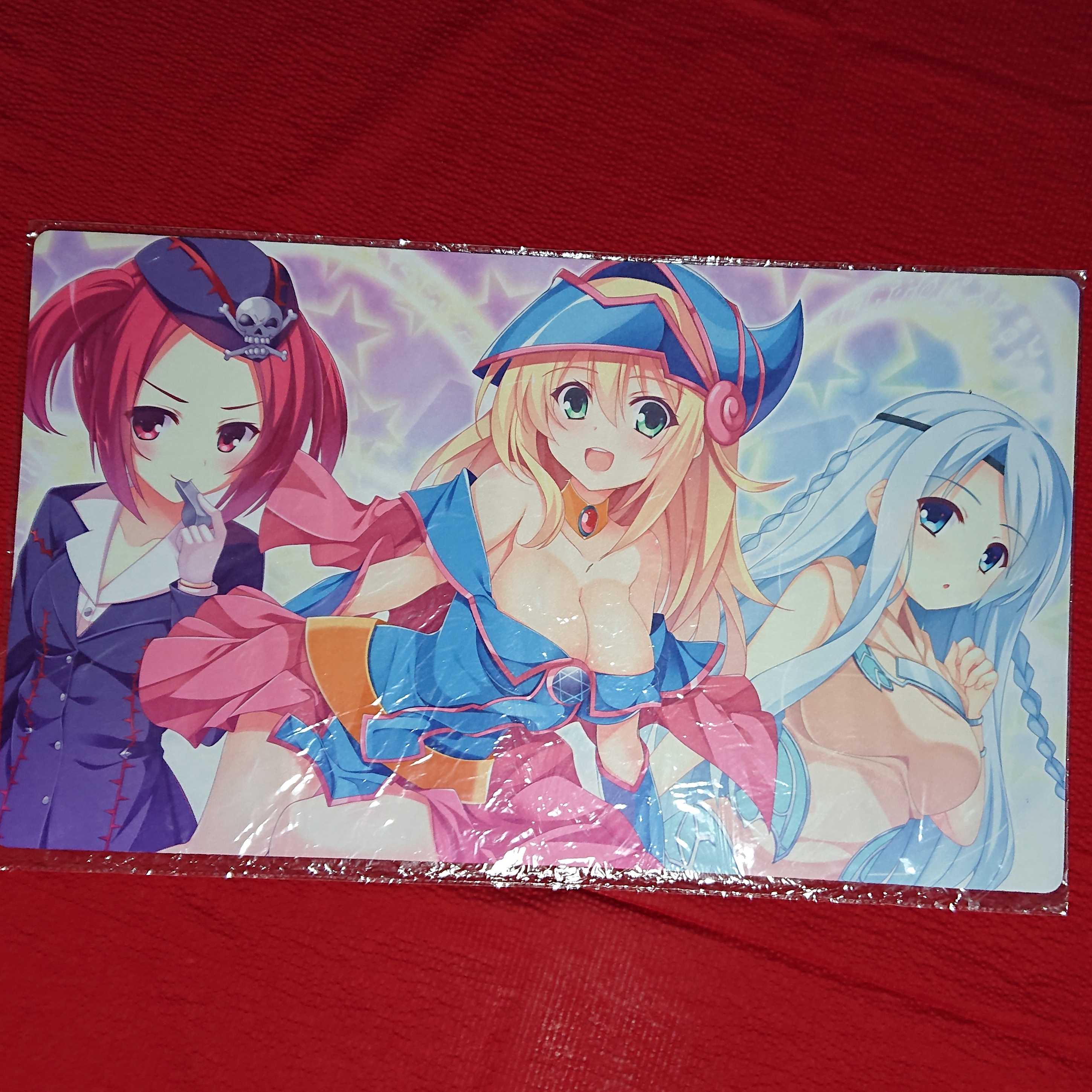 ブラックマジシャンガール　デスガイド　青き眼の乙女 プレイマット