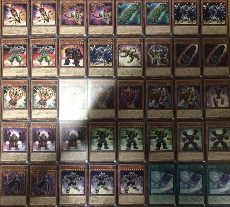 激安　超重武者デッキ　40枚＋EX15枚　構築済み