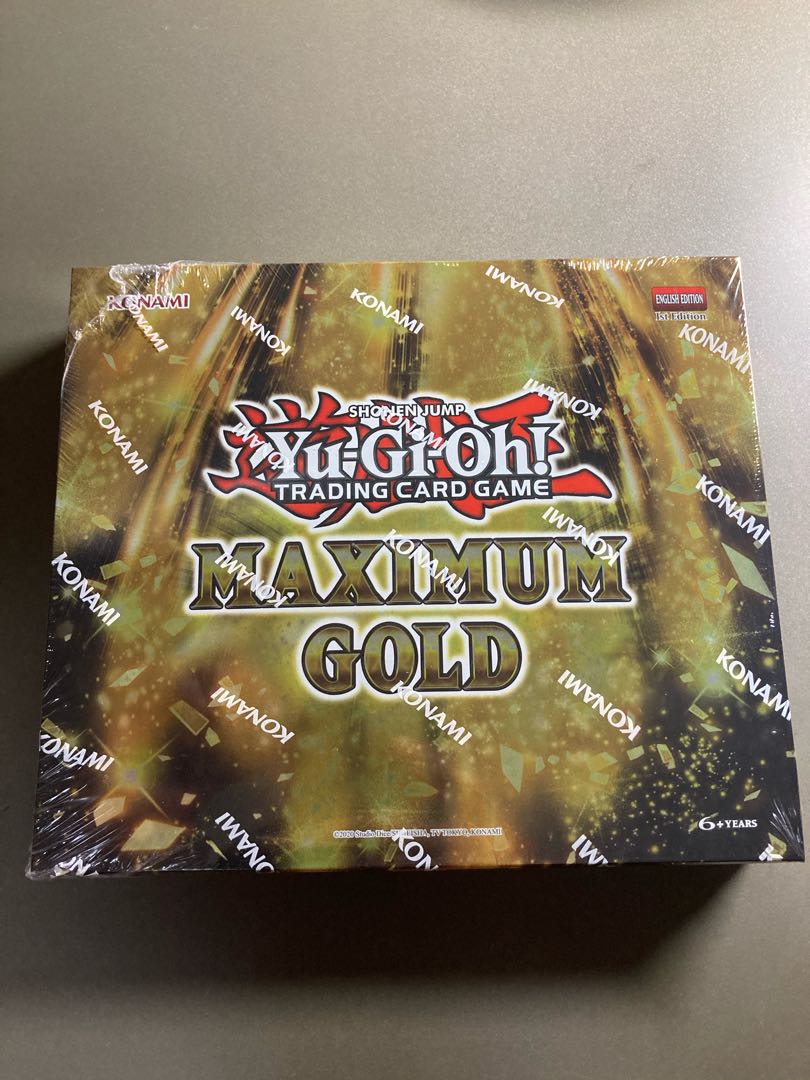 北米版 Maximum gold box
