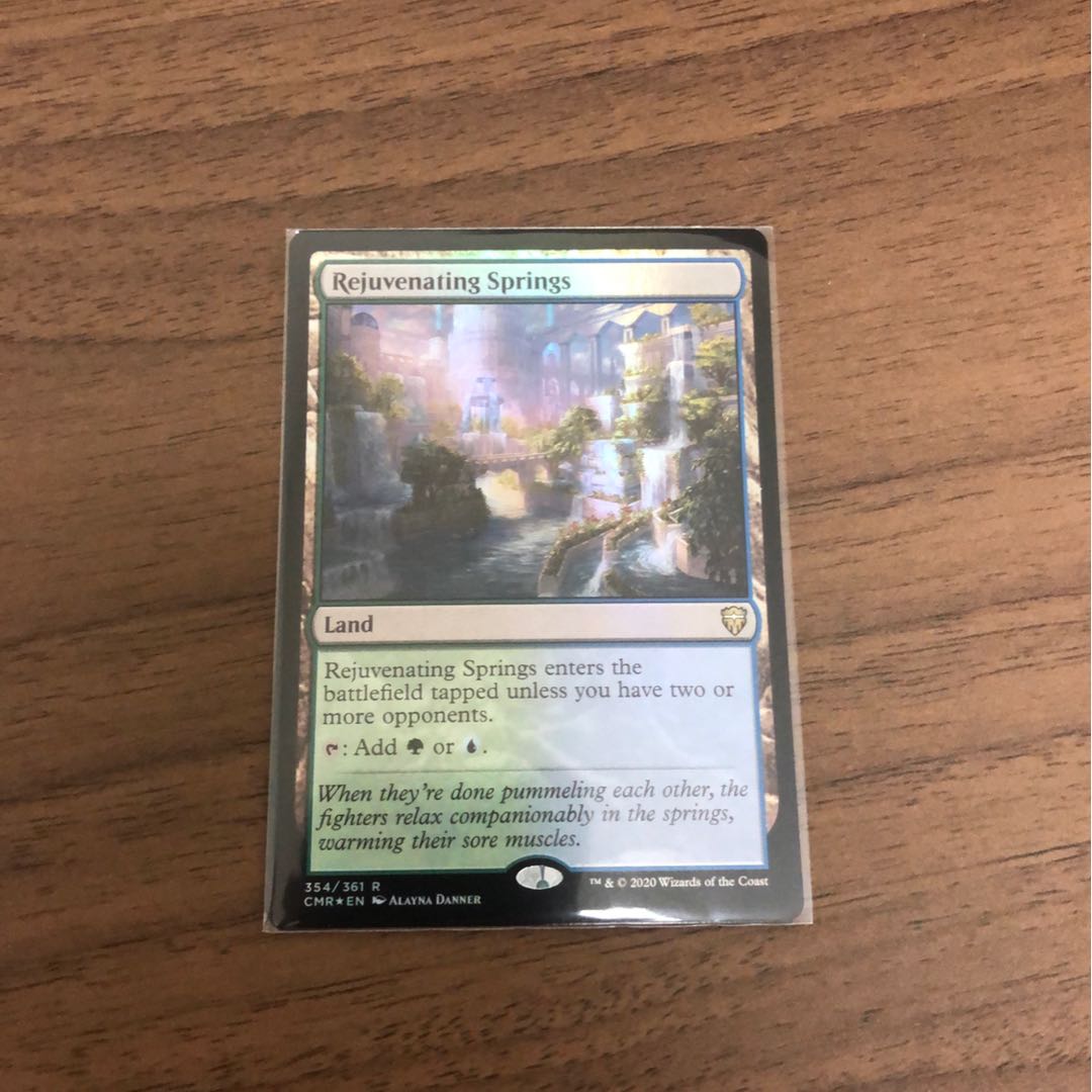 回復の温泉　英語　Foil