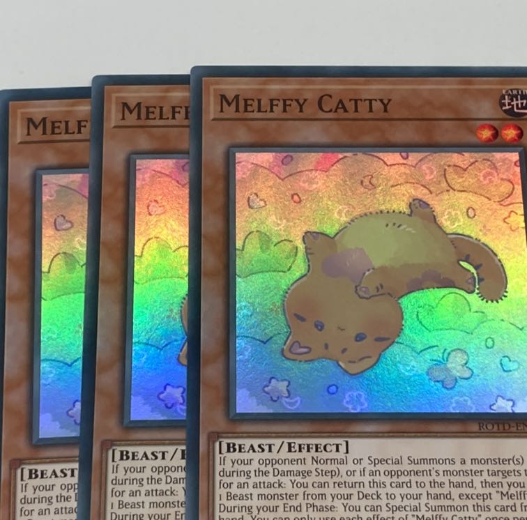 メルフィー・キャシィ 英語版 EU版 3枚