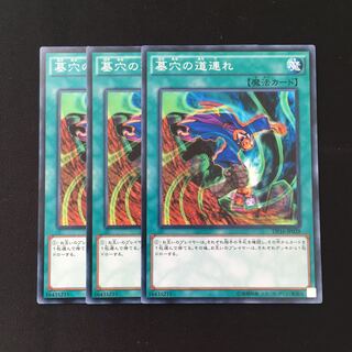 d484 墓穴の道連れ 3枚セット 遊戯王 トレトレ