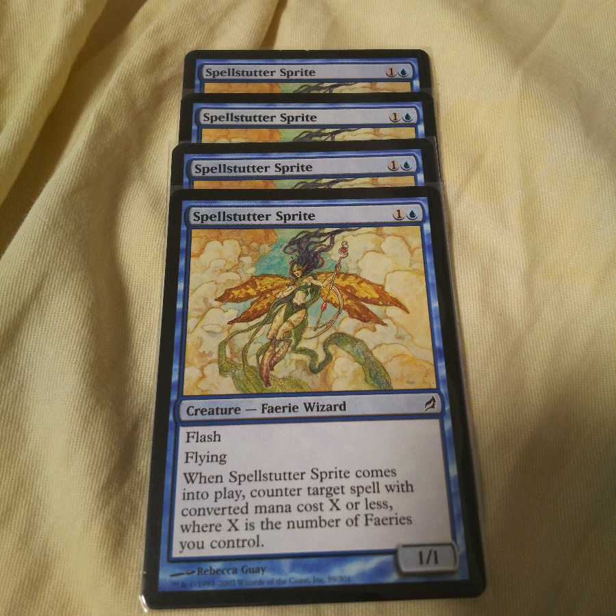 呪文づまりのスプライト4枚セット