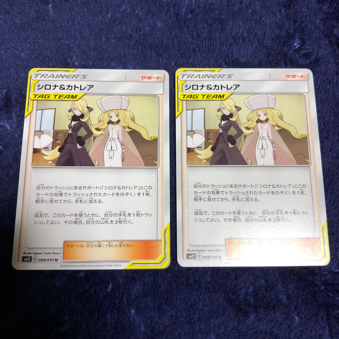 シロナ&カトレア2枚セット