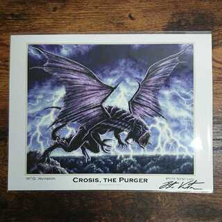 《粛清するものクローシス/Crosis,the Purger》サイン入りプリント