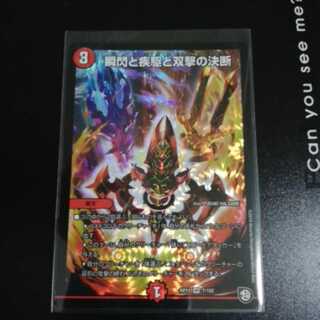 瞬閃と疾駆と双撃の決断