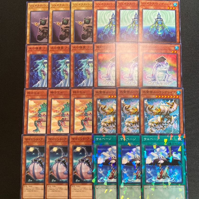 水属性汎用セット　ジェネクスコントローラー　サイレントアングラー　サルベージ