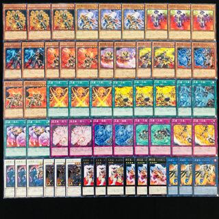 遊戯王 No.393 炎星 ガチ構築 デッキ40枚＋EX15枚
