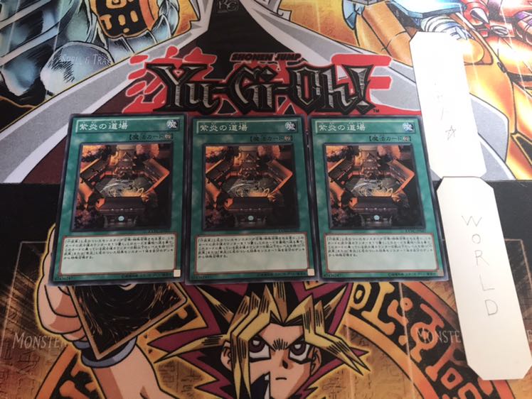 紫炎の道場 ノーマル 3枚セット てら