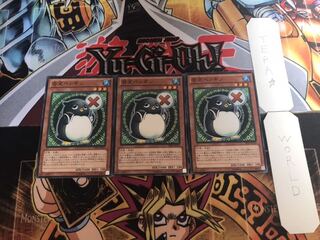 否定ペンギン ノーマル 3枚セット てら