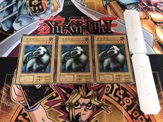 オオカミ 初期 ノーマル 3枚セット てら