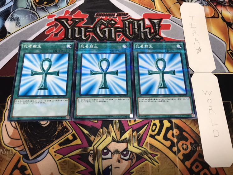 Monster Reborn Normal Parallel 3-card set Tera