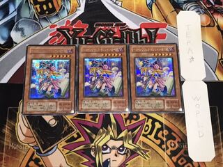 トゥーン・ブラック・マジシャン・ガール 2期ver シークレット 3枚セット