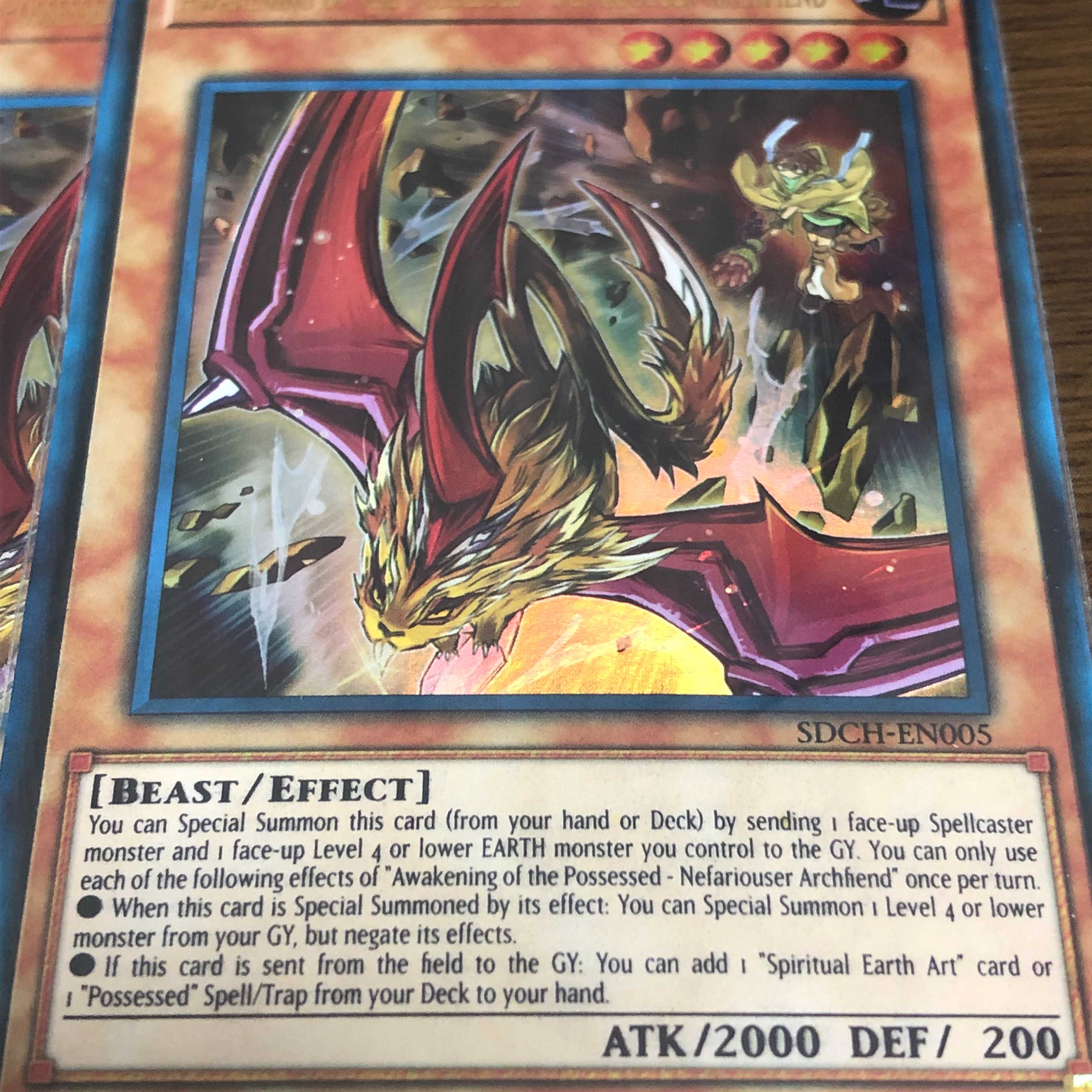 【北米版：英語】憑依覚醒ー大稲荷火＆デーモン・リーパー　3枚セット