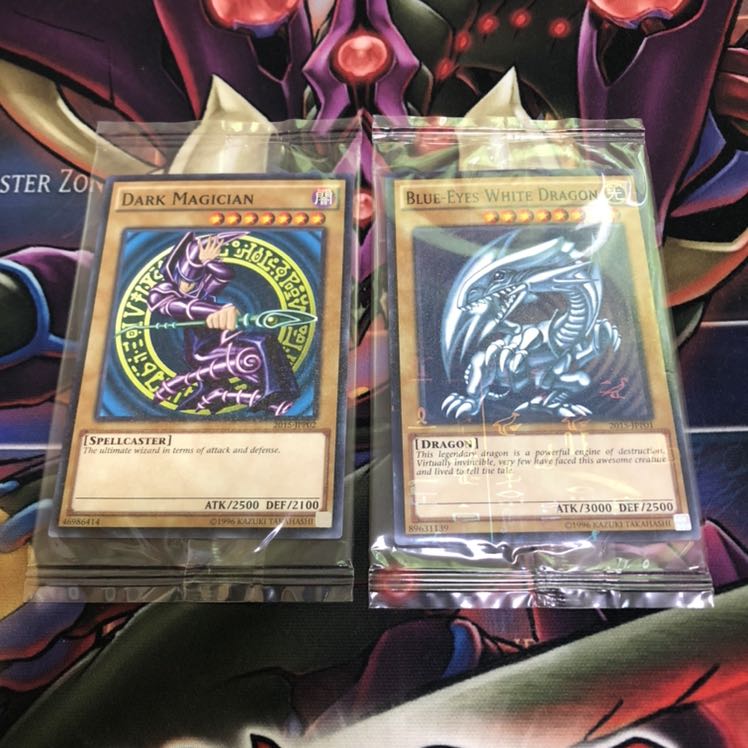 Dark Magician Blue-Eyes White Dragon Millennium Rare Unopened