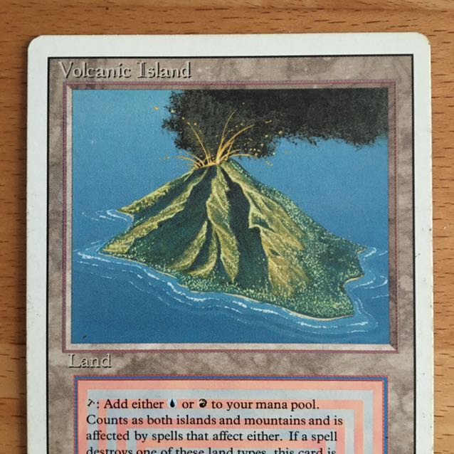 volcanic island 英語1枚　プレイド