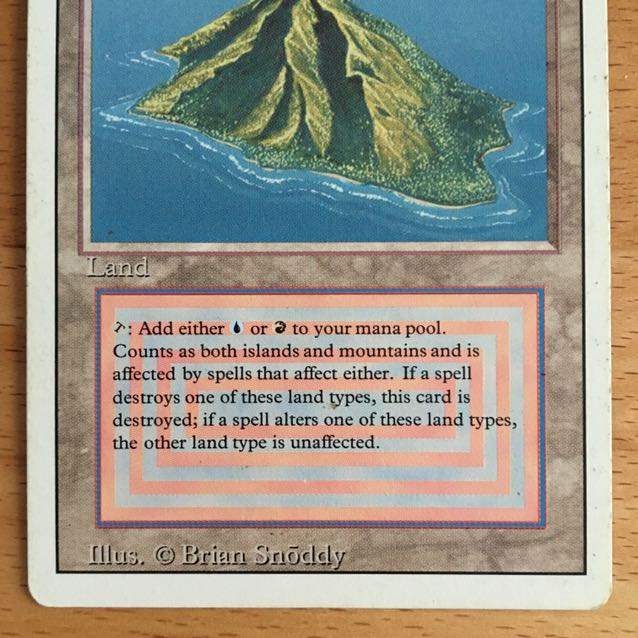 volcanic island 英語1枚　プレイド