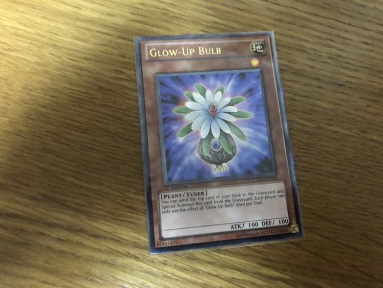 【遊戯王】グローアップ・バルブ 英語 1st レリーフ STBL-EN018