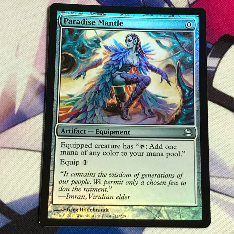 MTG アーティストプルーフ 極楽のマントル HPLD]極楽のマントル/Paradise Mantle《日本語》【5DN】