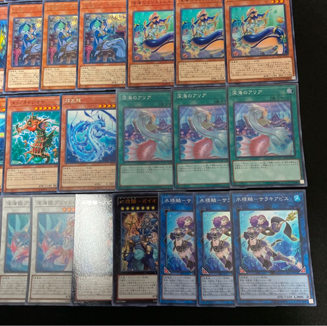 Yu-Gi-Oh No.322 Water Seirin Deck 40 cards + 15 cards Deep Umi Umi Emperor Mega Roabis