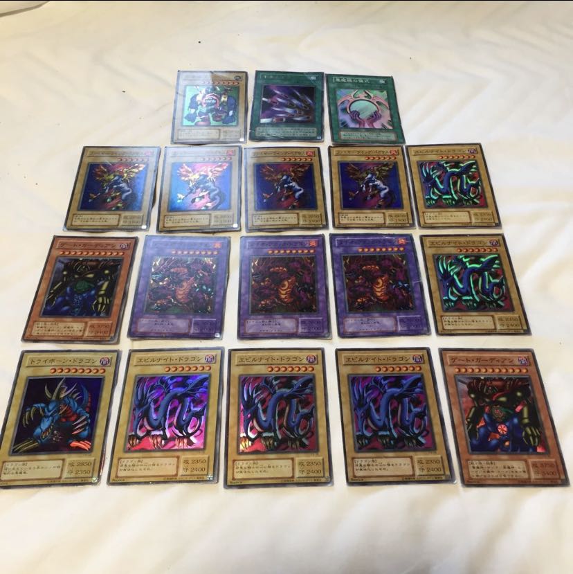 遊戯王 初期 二期 18枚 デッキ まとめ売り セット売り