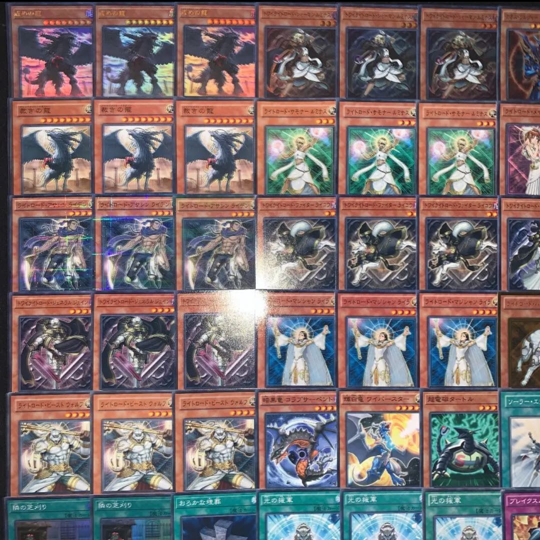 芝刈りカオスライトロードデッキ40枚+EX15枚