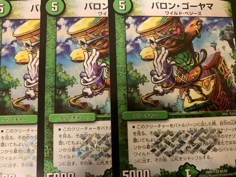 バロンゴーヤマ 三枚