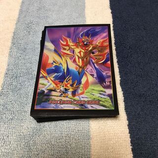 デッキシールド　ザシアン　ザマゼンタ　64枚　中古