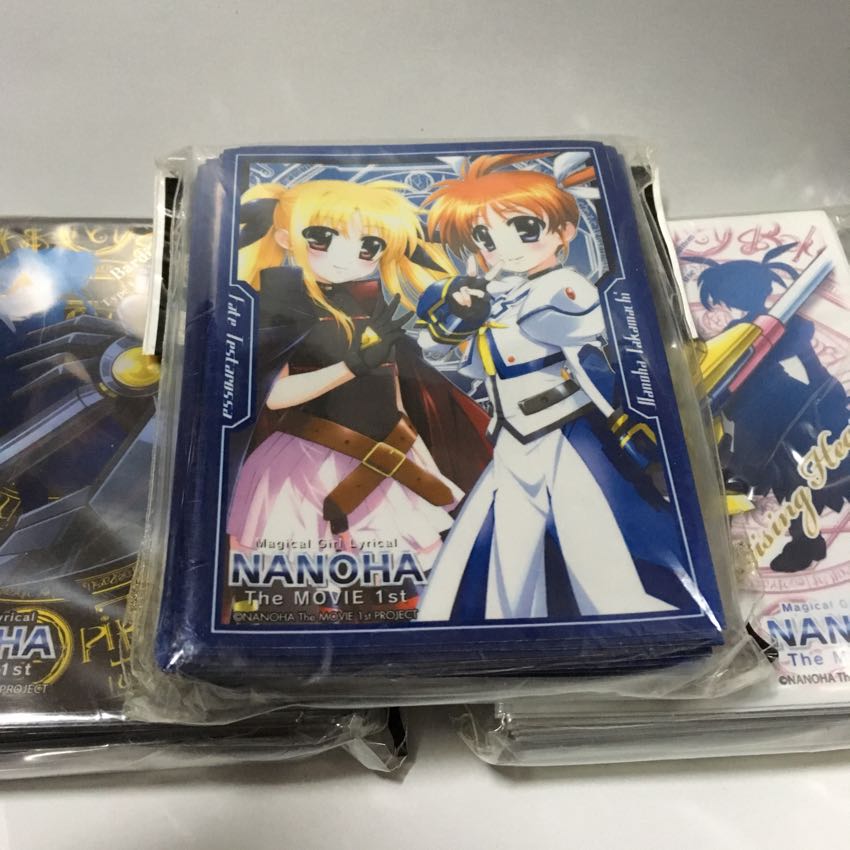 スリーブ3点セット リリカルなのは