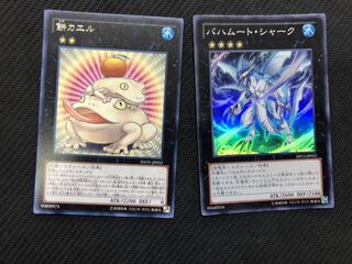 遊戯王 バハムート・シャーク　餅カエル