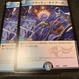 ブラッディタイフーン 2枚