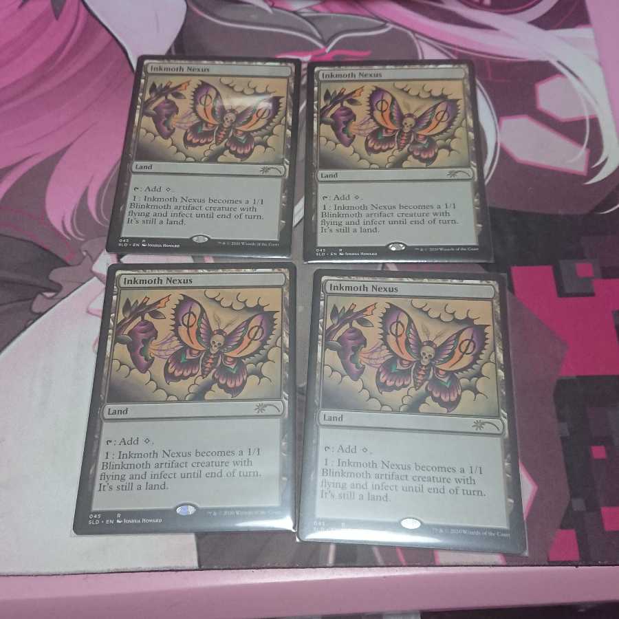 墨蛾の生息地 secret lair 4枚