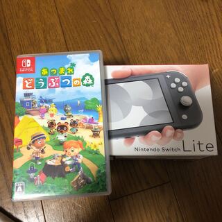Nintendo Switch lite あつまれどうぶつの森セット