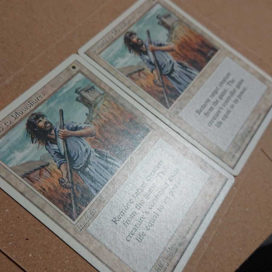 剣を鍬に【3ED&4ED】3枚セット