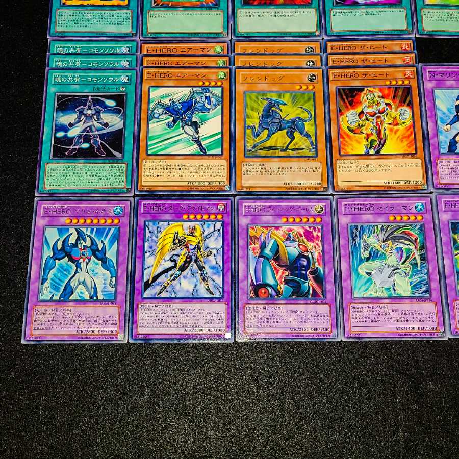 遊戯王 No.90 爆安!!〘E・HERO デッキパーツまとめ売りセット〙