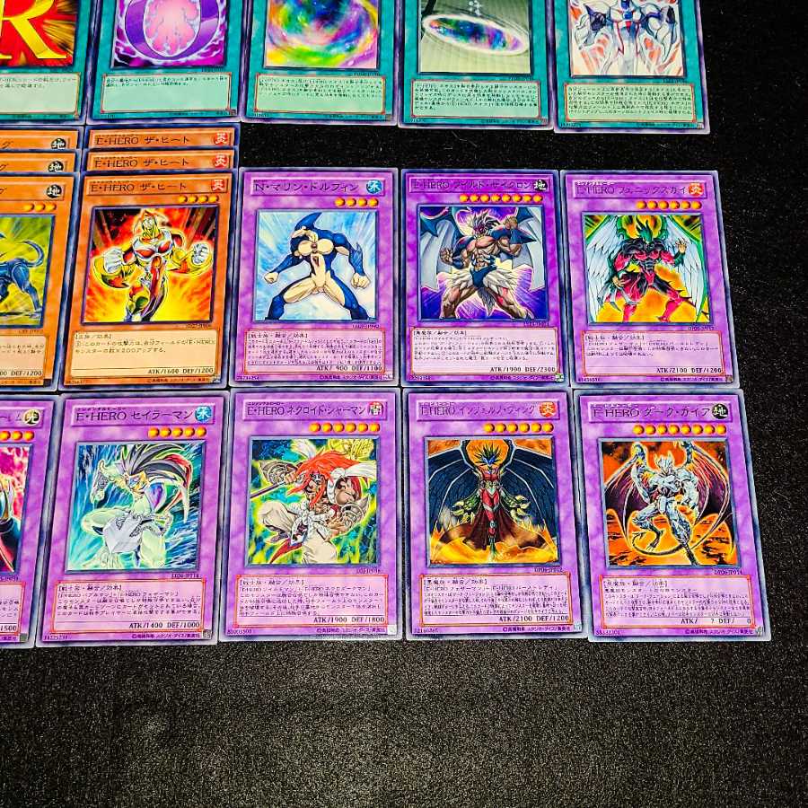 遊戯王 No.90 爆安!!〘E・HERO デッキパーツまとめ売りセット〙