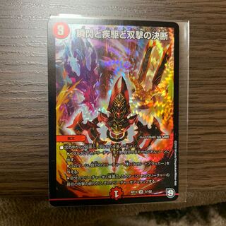 瞬閃と疾駆と双撃の決断