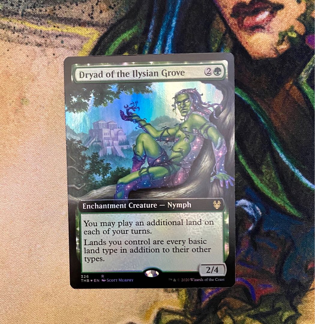 イリーシア木立のドライアド　拡張　foil 英