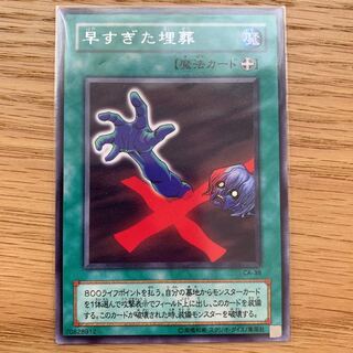 早すぎた埋葬 レア