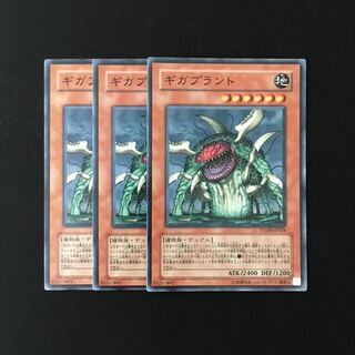 e251 ギガプラント 3枚セット 遊戯王 トレトレ