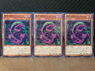 【ぽぽたん】遊戯王 10397 捕食植物フライ・ヘル 3枚 ノーマル