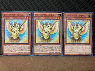 【ぽぽたん】遊戯王 10382 ファーニマル・オウル 3枚 ノーマル