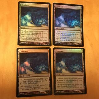PROMO 雲上の座 FOIL4枚セット