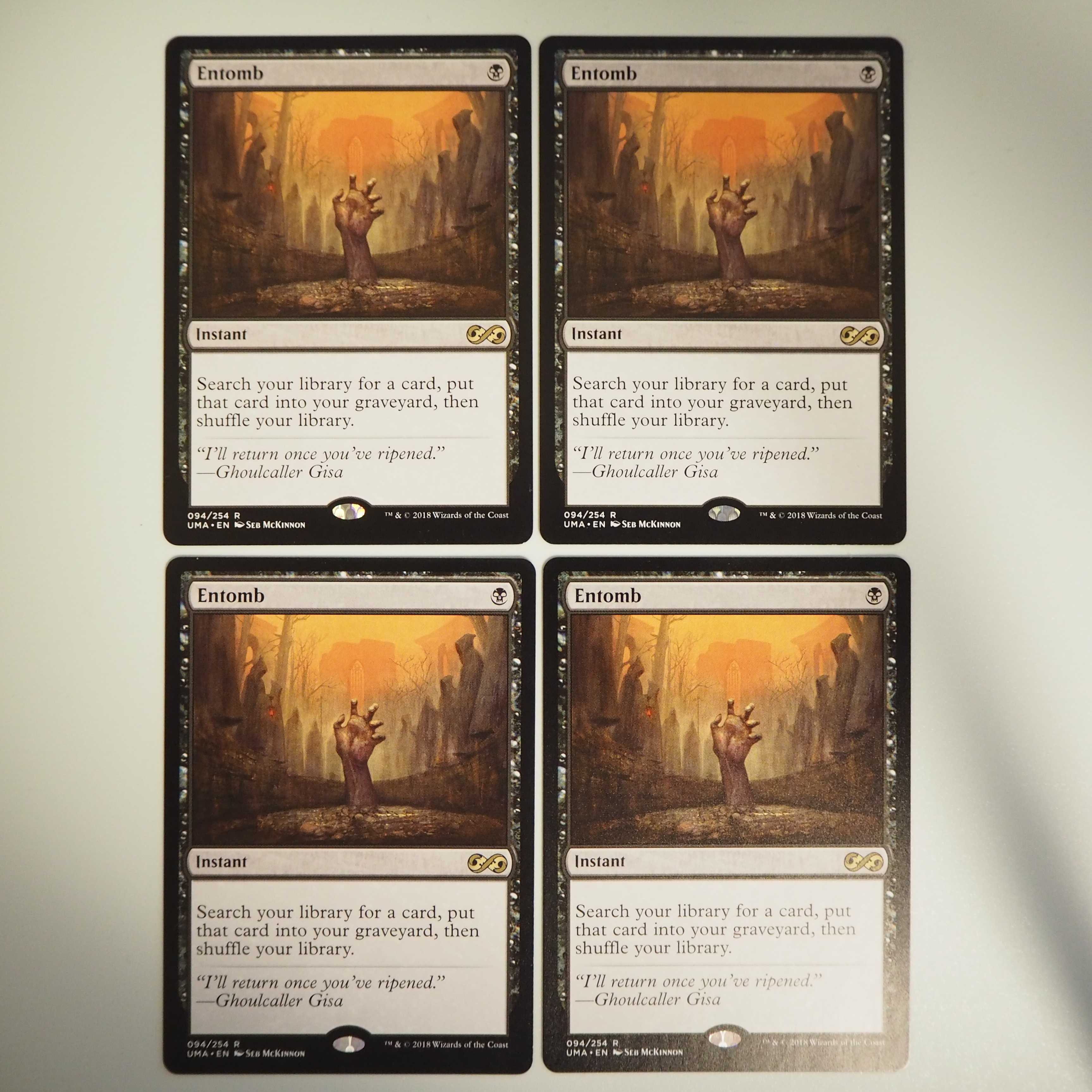 【リリアナ様専用】納墓/Entomb 4枚セット