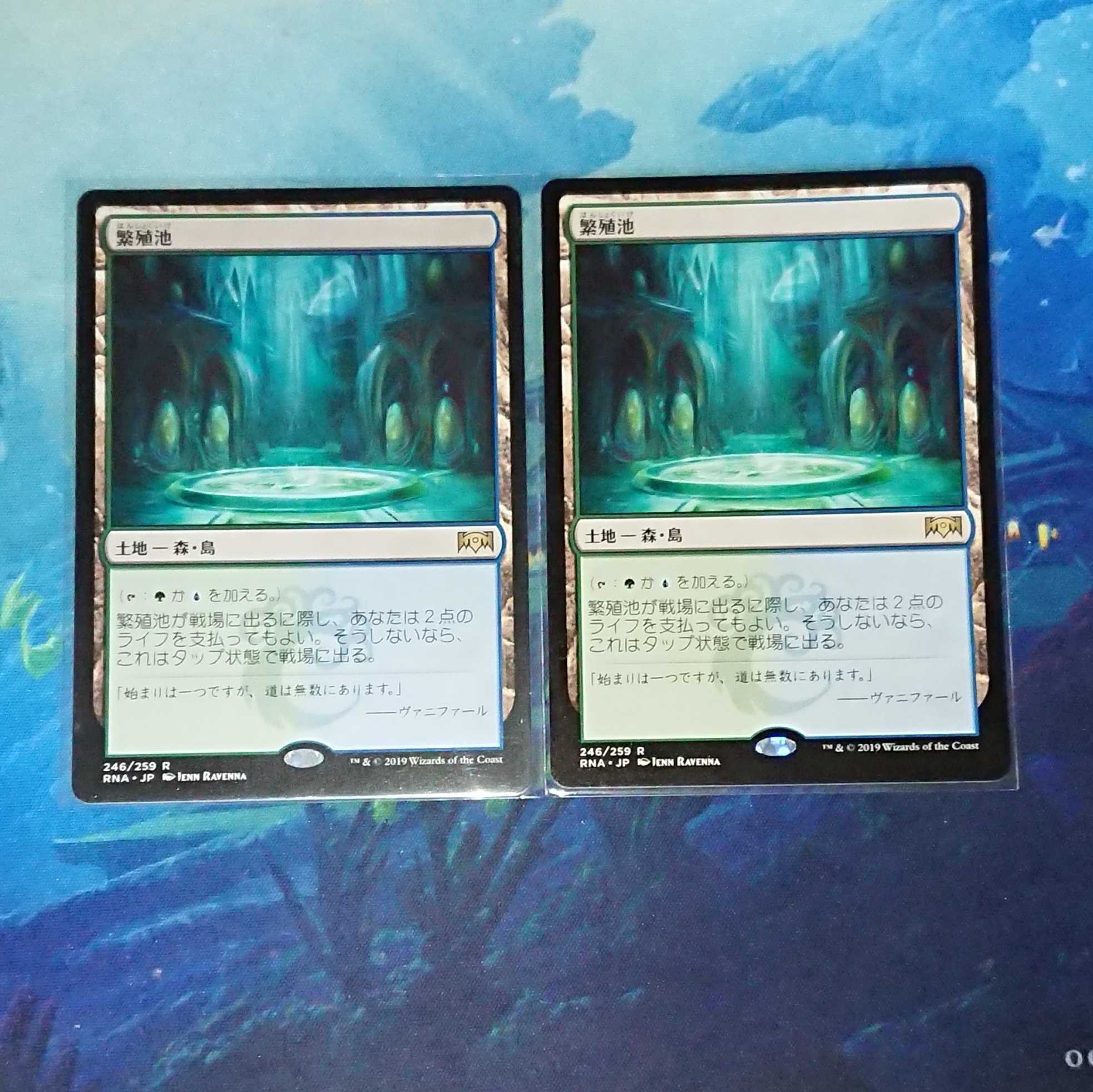 【MTG】繁殖池(日)　2枚セット
