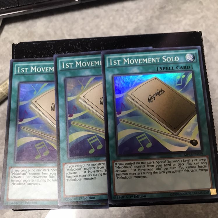 独奏の第1楽章 3枚