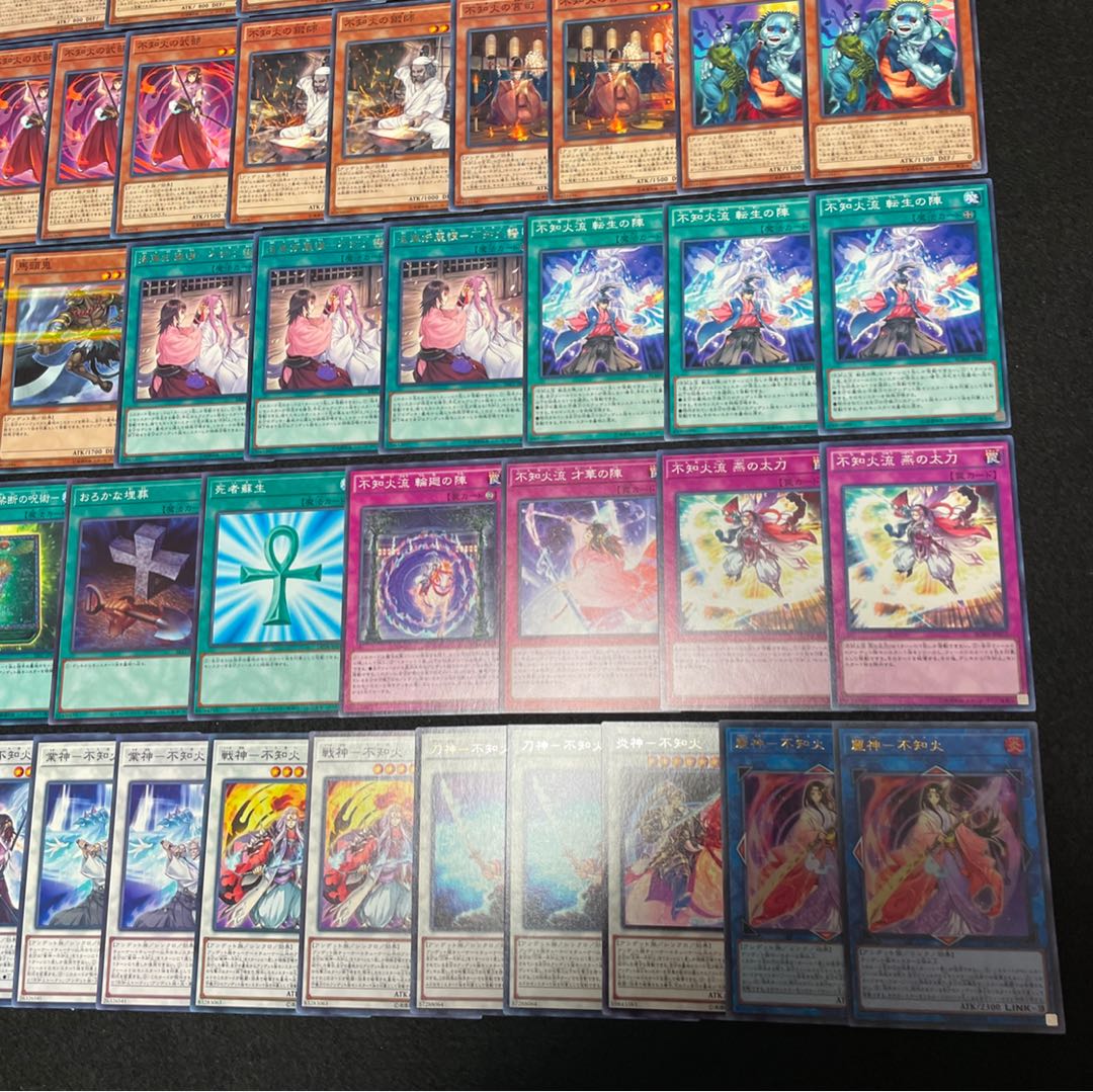 遊戯王 No.343 不知火 デッキ40枚＋15枚 麗神-不知火 妖刀-不知火