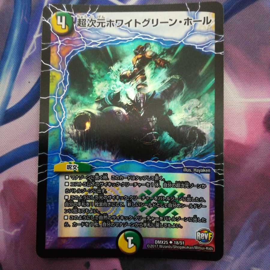 超次元ホワイトグリーン・ホール U-foil