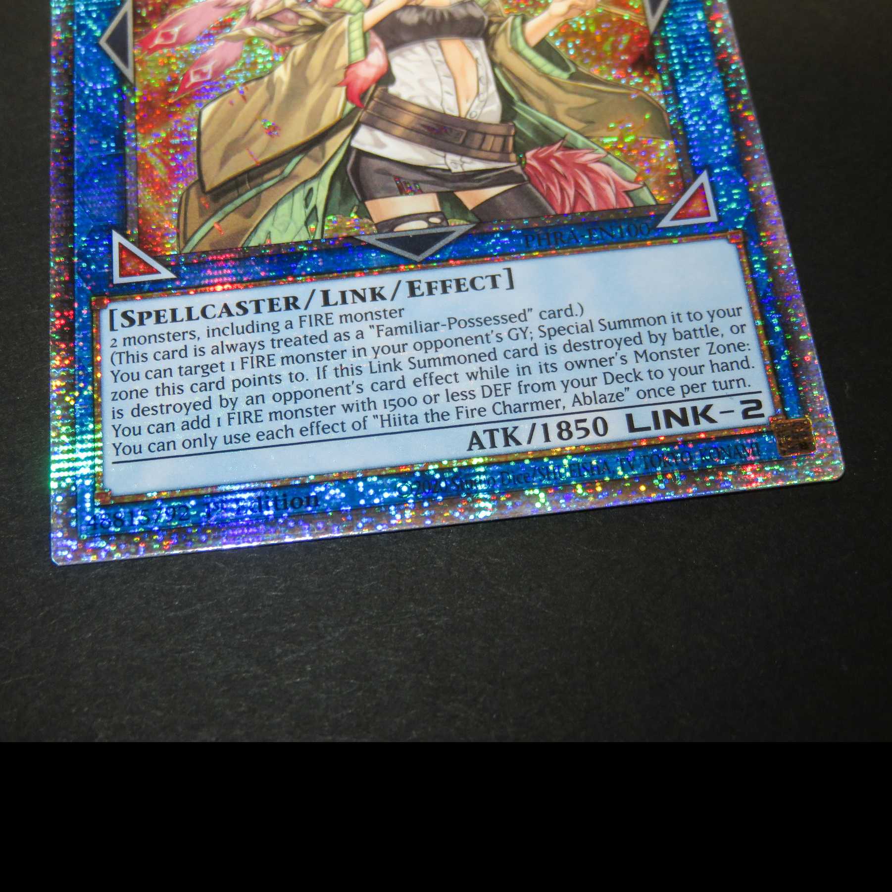 英語版 スターライト ヒータ 遊戯王 プリズマ 20th シークレット