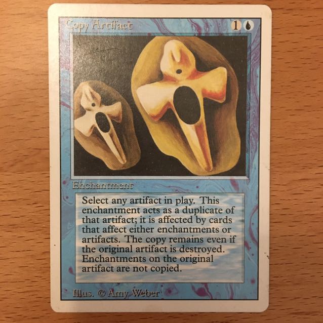 copy artifact プレイド